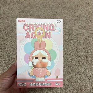 NIB Authentic Crybaby Crying Again Series-Vinyl Face Plush